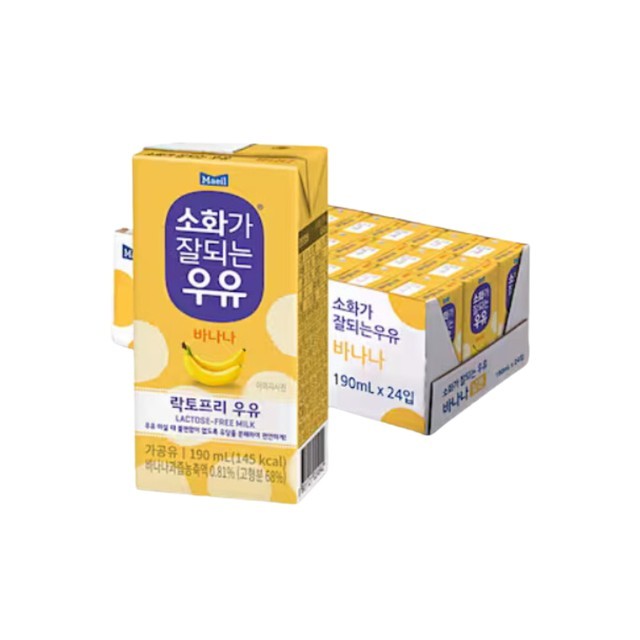 바나나우유 이미지