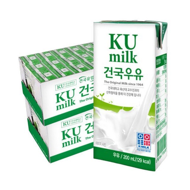 건국우유 이미지