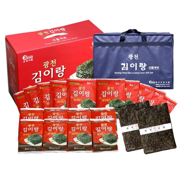 광천김이랑 이미지