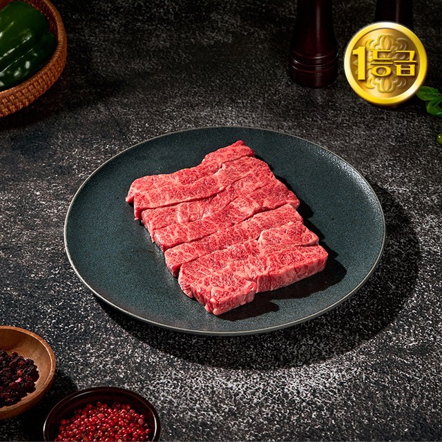 명품한우갈비살 이미지