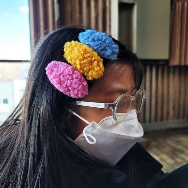 뽀글이머리 이미지