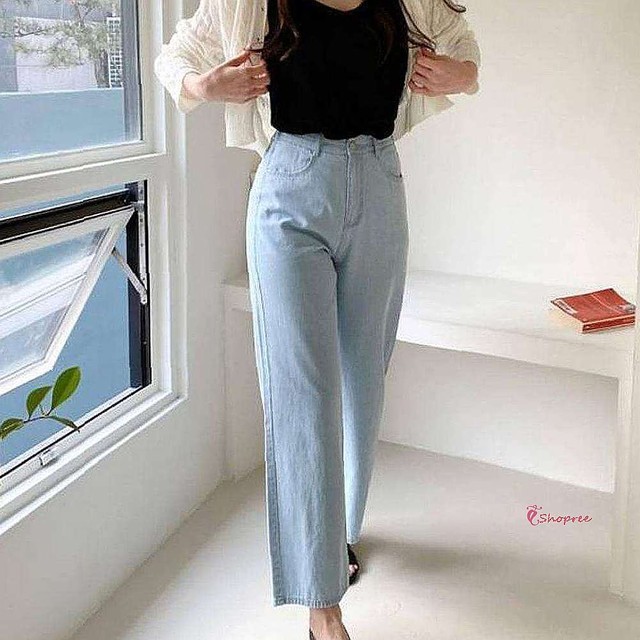 통바지 이미지
