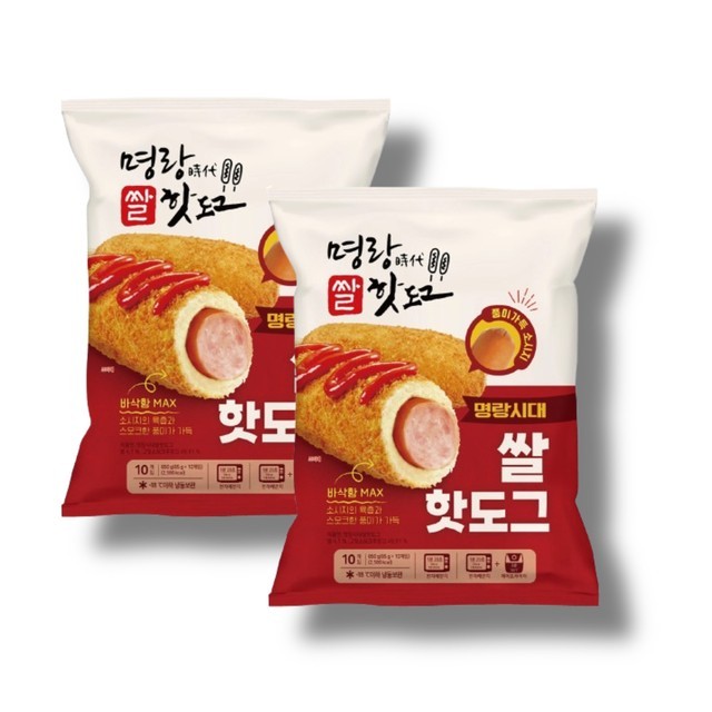 명랑쌀핫도그 이미지