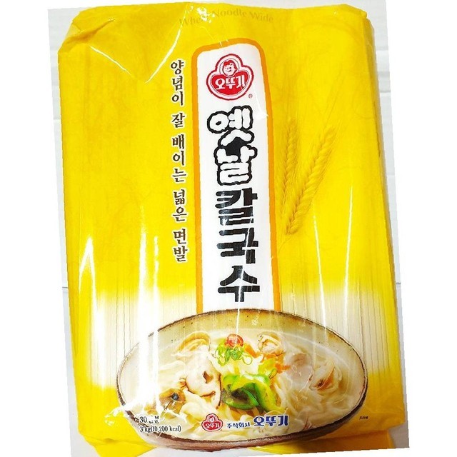 오뚜기칼국수 이미지