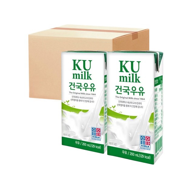 건국우유 이미지