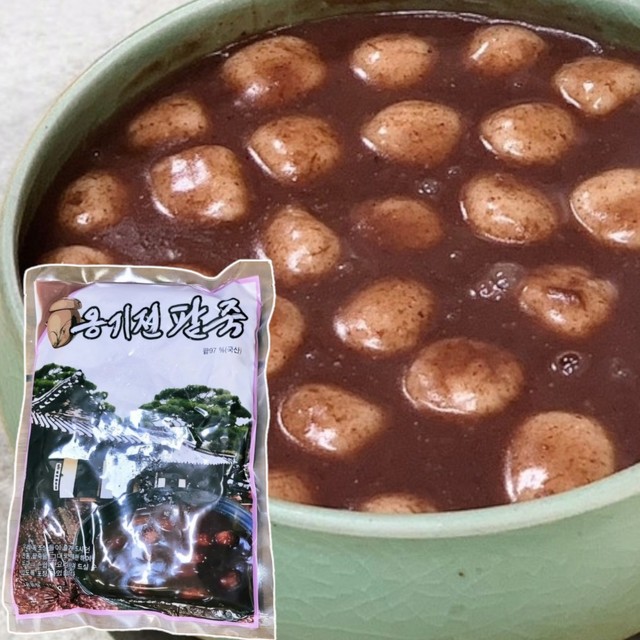 옹기전 팥죽 이미지