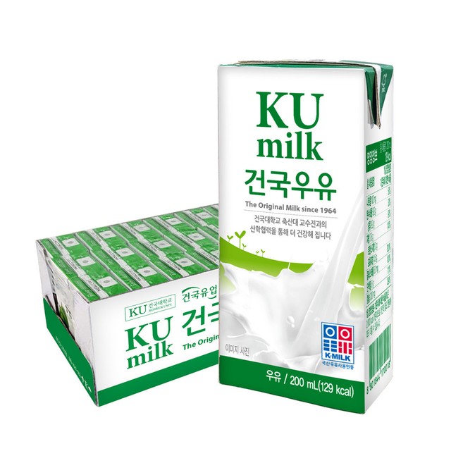 건국우유 이미지