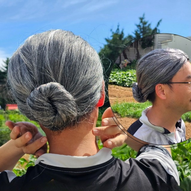셀리붙임머리 이미지
