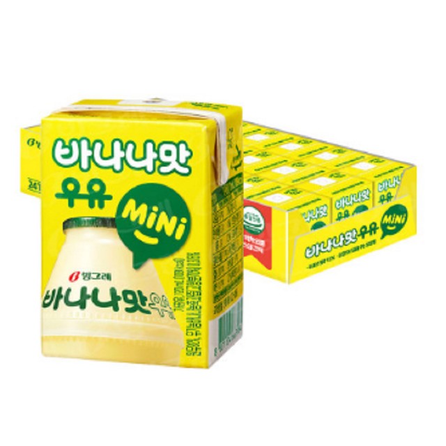 바나나우유 이미지