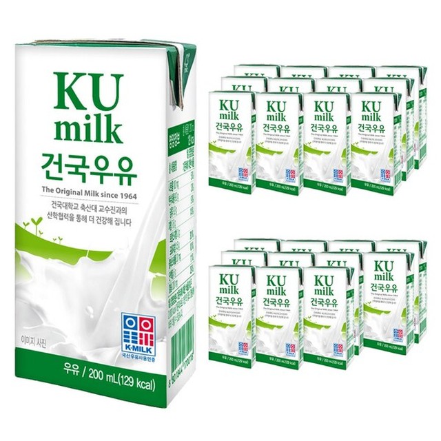 건국우유 이미지