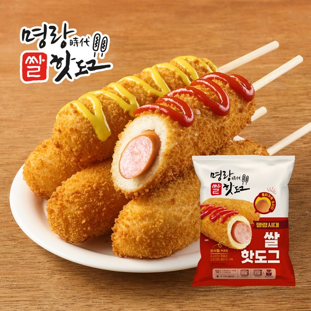 명랑시대쌀핫도그 이미지