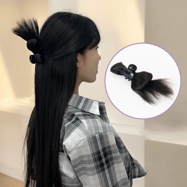 셀리붙임머리 이미지