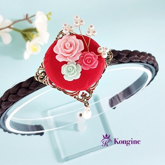 장미한복 이미지