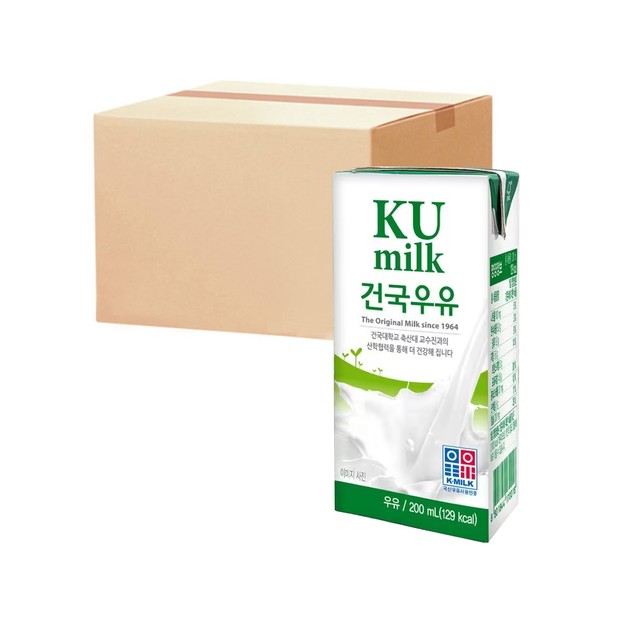 건국우유 이미지