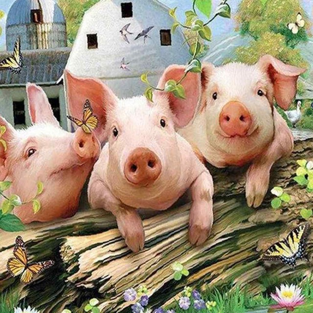 복돼지삼형제 이미지