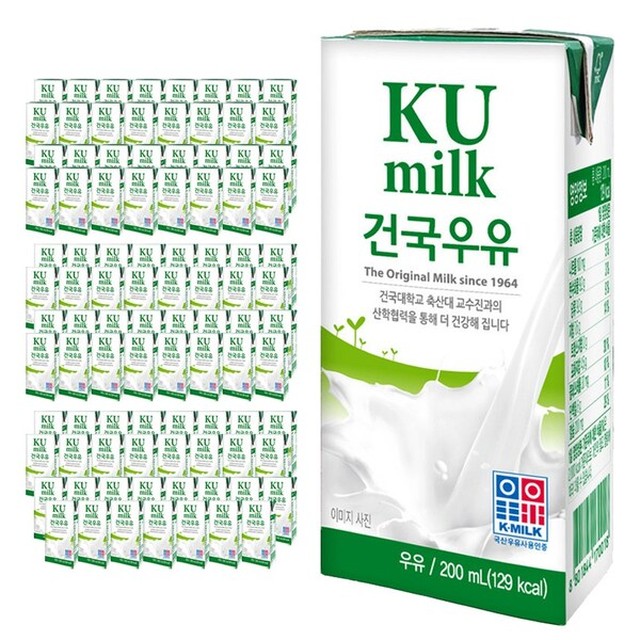 건국우유 이미지