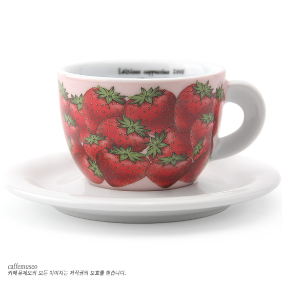 커피잔/찻잔 > 안캅 에덱스 딸기 카푸치노 1인 커피잔 4번 - 네이트 쇼핑 네이트 쇼핑