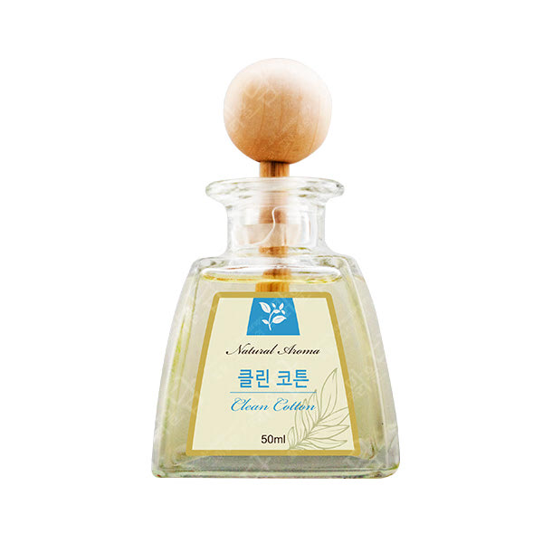 디퓨저 > 더허브샵 기분좋은 클린코튼 퍼퓸 디퓨저 50ml - 네이트 쇼핑